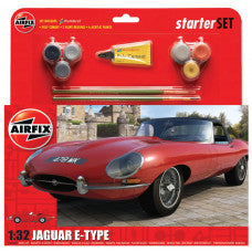 image Airfix Starter Set Jaguar E-Type 1:32