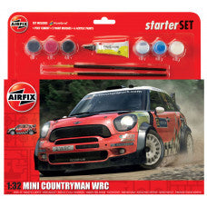 image Airfix Starter Set Mini Countryman WRC 1:32