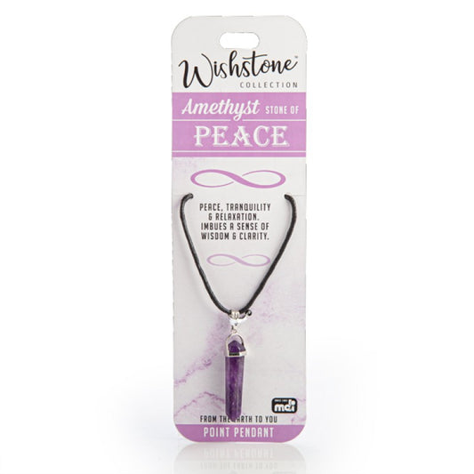 Amethyst point pendant Wish Stone