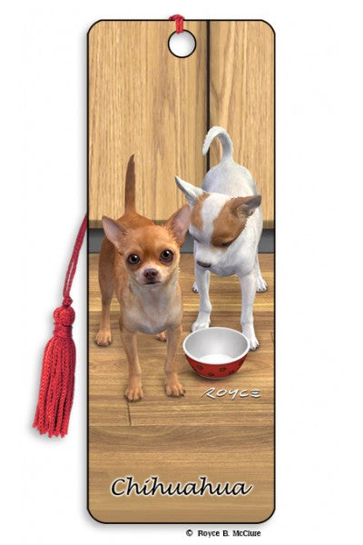 Artgame Chihuahua 3D Bookmark