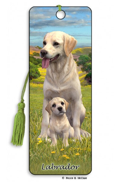 Artgame Labrador 3D Bookmark