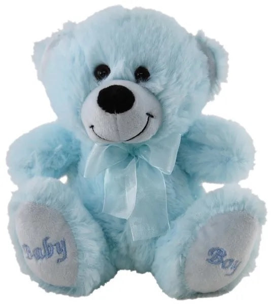 image Baby Boy blue Jelly Elka Bear 18cm