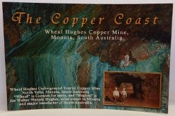Post Card Wheal Hughes Copper Mine Moonta South Australia