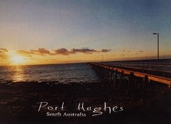 Post Card Sunset Port Hughes South Australia