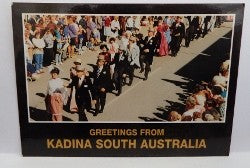 Post Card Kernewek Lowender Kadina  South Australia
