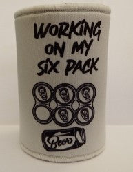 Working on my six Pack Stubby Holder