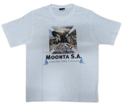 T-Shirt Moonta SA Australias Little Cornwall White