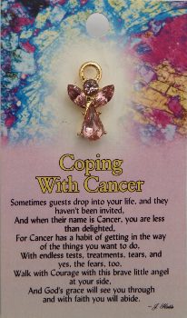 image Coping with Cancer Guardian Angel Pin