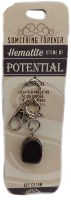 image Something Forever Jewellery Hematite Key Charm