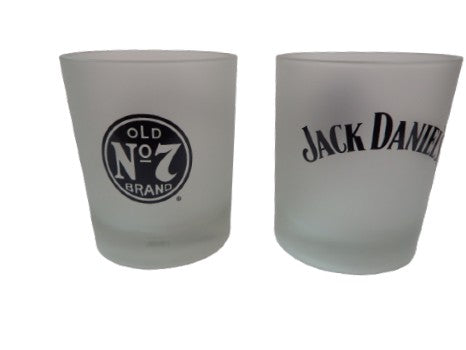 image Jack Daniels S2 Frosted Spirit Glasses Set of 2