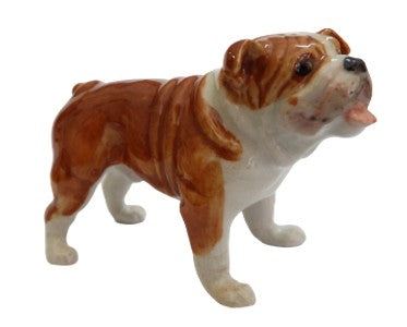English Bulldog Ceramic  MiniatureFigurine