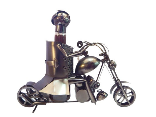 image Bikie nuts and bolts Wine Bottle Holder