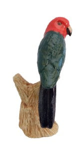 Australian King Parrot Ceramic Miniature Figurine