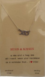 image Hugs &  Kisses Emotional range necklace