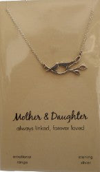mother & Daughter always linked necklace