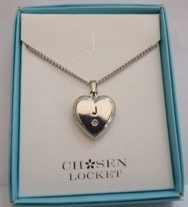 J Chosen locket