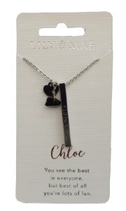 Chloe Lily & Mae Personalised Necklace