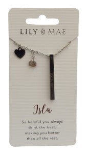 Isla Lily & Mae Personalised Necklace