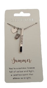 Summer Lily & Mae Personalised Necklace