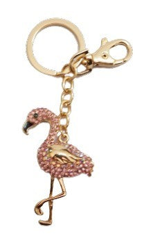 flamingo ling animal Keyring bag Clip