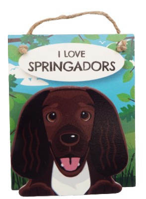I Love Springador Pet Peg