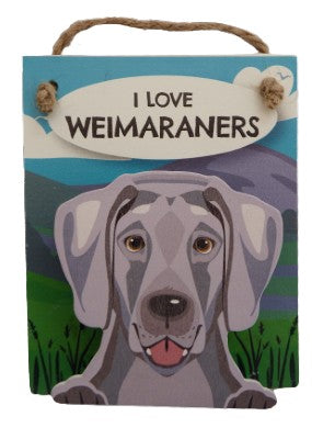 I love Weimaraners Petr Pegs