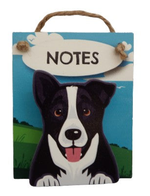 Notes Border Collie Pet Peg