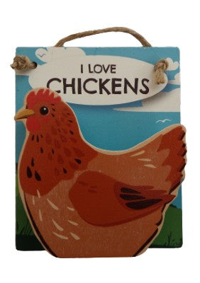 i Love Chickens Pet Pegs