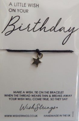 A little wish on your Birthday wish strings