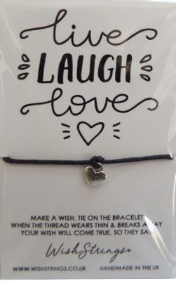 Live laugh Love wish strings