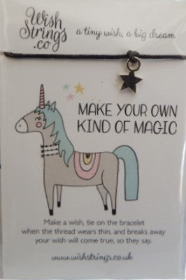 Make your own Magic wish unicorn strings