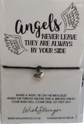 Angels never leave wish strings