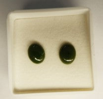 Natural Jade Earring Studs