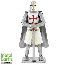 image Metal Earth Iconx Templar Knight