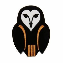 Owl ornamental Erstwilder Brooch