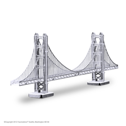 image Metal Earth San Franciso Golden Gate Bridge model Kit