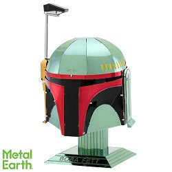 image Metal Earth Star Wars  Baba Fett Helmet Model Kit