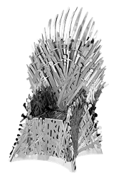image Iconx Metal Earth game of Thrones Iron Throne model Kit