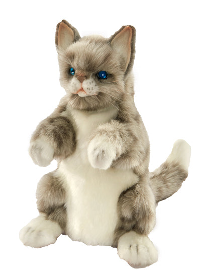 image Grey Cat Hansa Hand Glove puppet