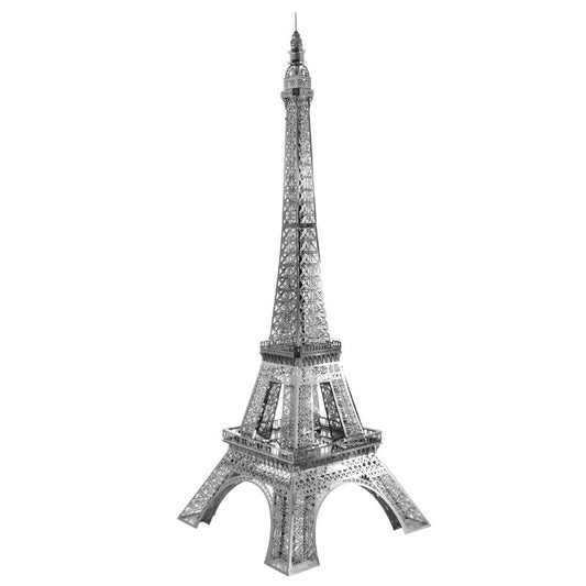 Image Metal earth Mega	1  A highly detailed laser cut steel model of the famous Eiffel Tower. Finished Dimensions: 19cm x 19 cm x 52cm