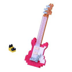 nanoblocks Red Electric Guitar