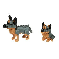 image Nanoblocks Cattle Dogs building blocks figurine