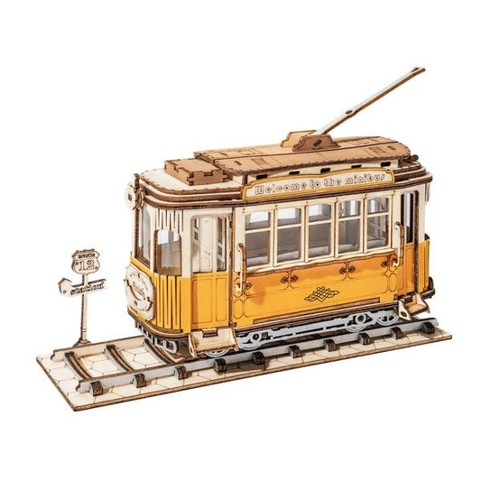 Rolife Tramcar model kit by Robotime