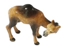 image lge dromedary Camel Ceramic miniature porcelain figurine