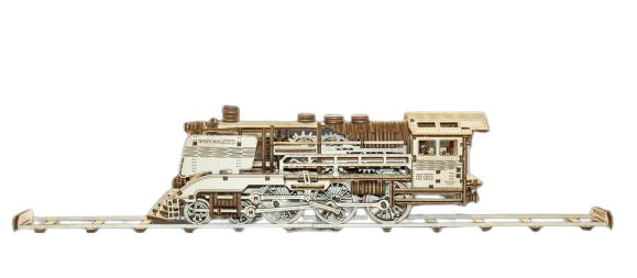 image  Wooden City Express train with Rails