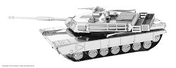 image Metal Earth M1 Abrams tank