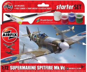 image Airfix Starter Stet Super Submarine Spitfire MkVc 1:72