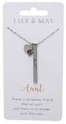 image Aunt Lily and Mae Personalised necklace