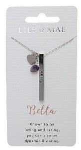 Bella Lily & Mae Personalised Necklace