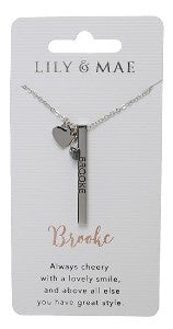 Brooke Lily & Mae Personalised Necklace